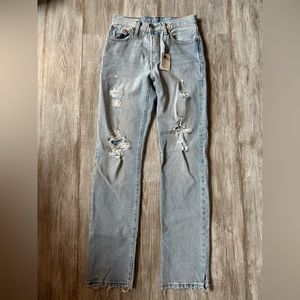 Levis blue jeans 501 w25 l32